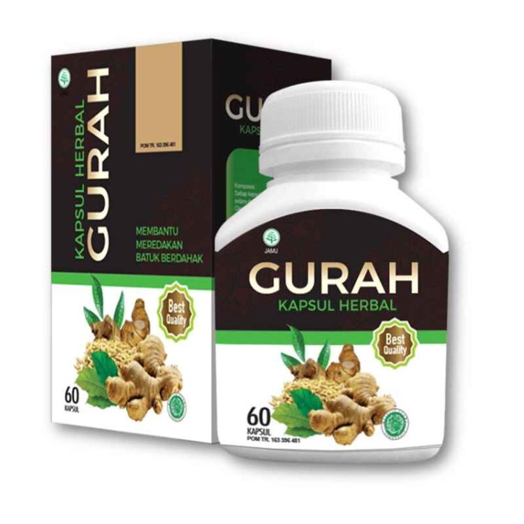 Kapsul Herbal Gurah